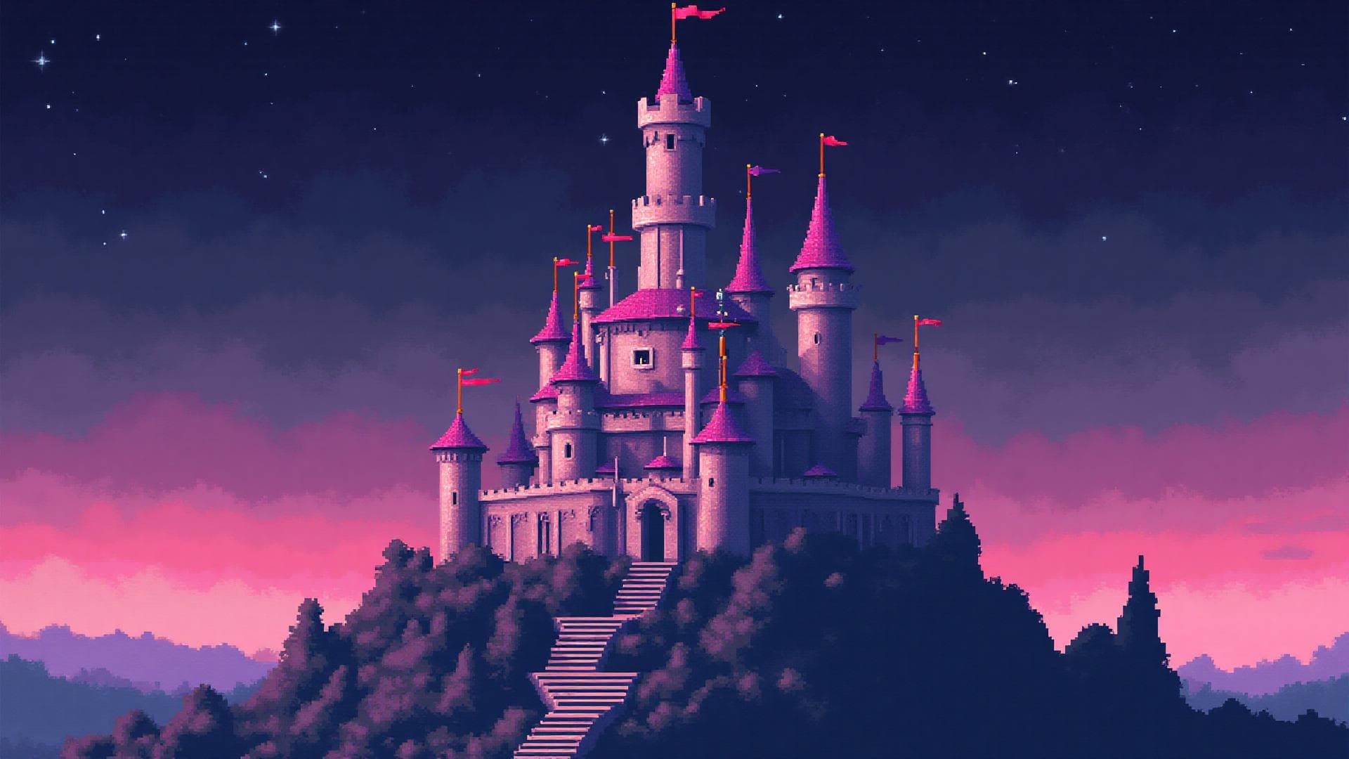 Pixel Palace — a retro arcade with six playable games, built by a 6th grader