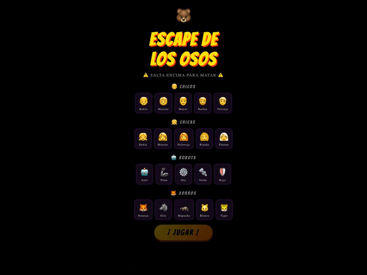 Escape Osos